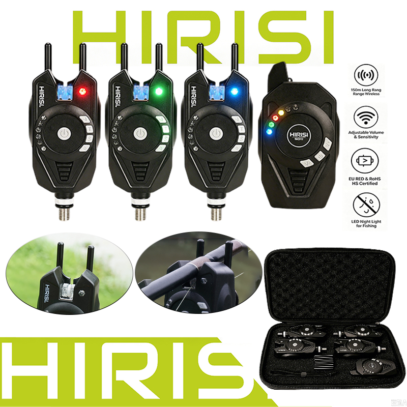 Bite Indicator - HIRISI SD11 3+1 Kablosuz Balıkçılık Bite