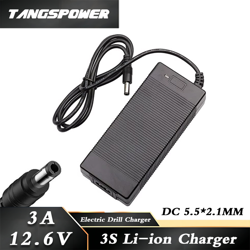 Fish Finder Charger - 12.6V 3A lityum pil şarj cihazı