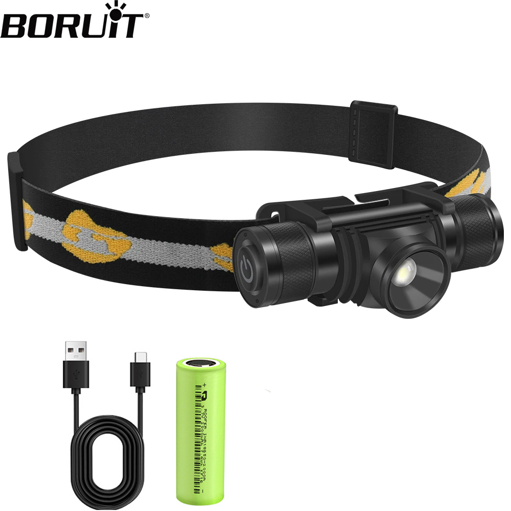 Fish Finder Charger - BORUIT D20 Zumlanabilir Mini Far 1000LM