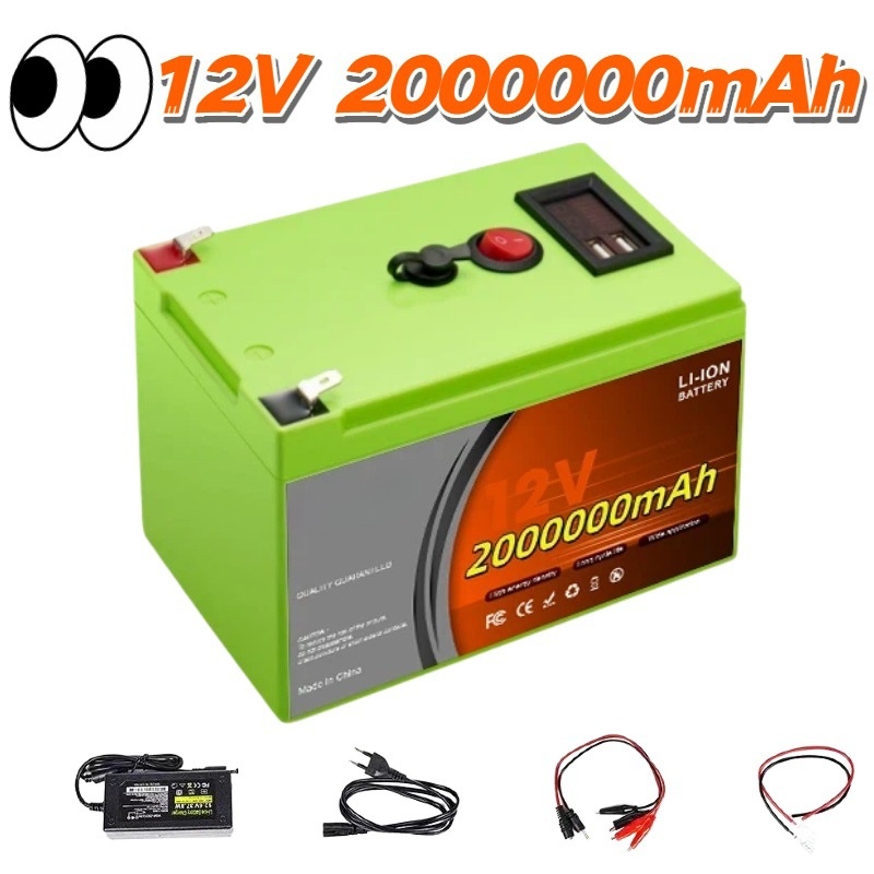 Fish Finder Charger - LiFePO4 12V 200Ah Şarj Edilebilir Lityum
