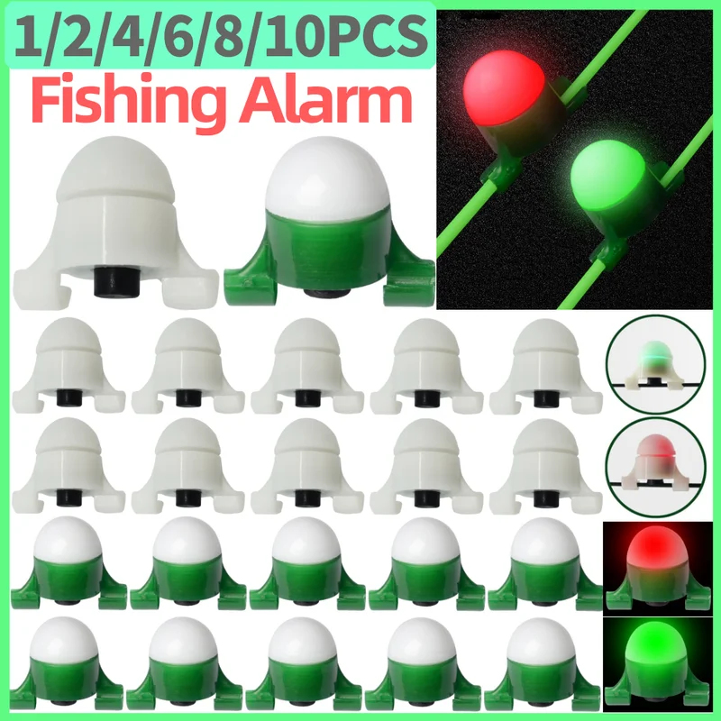 Fish Alarm - 2-8 adet LED Gece Balıkçılık Alarm