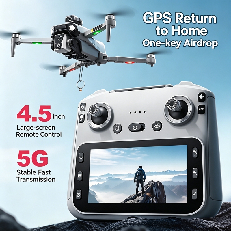 Fishing Gps - K19 MAX GPS Drone Balıkçılık İçin