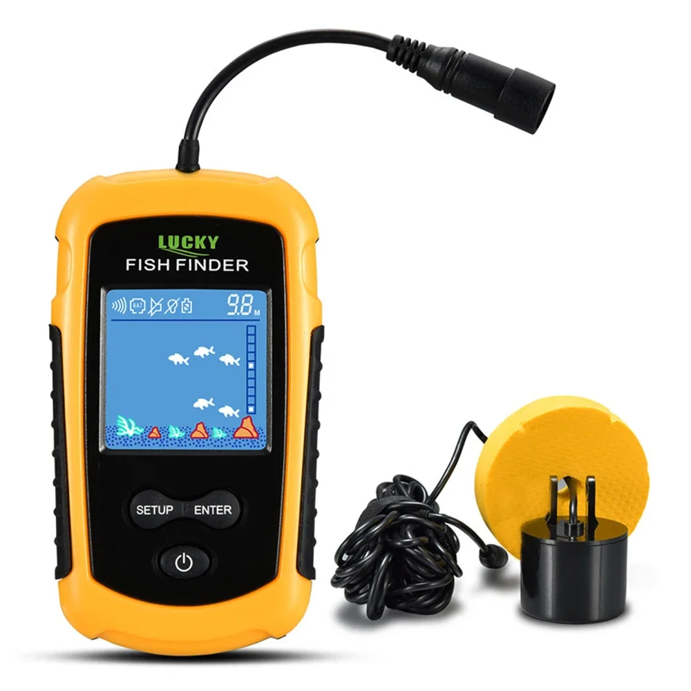 Şanslı LCD Renkli Ekran Taşına - Fish Finder Transducer incelemesi ve fiyatı