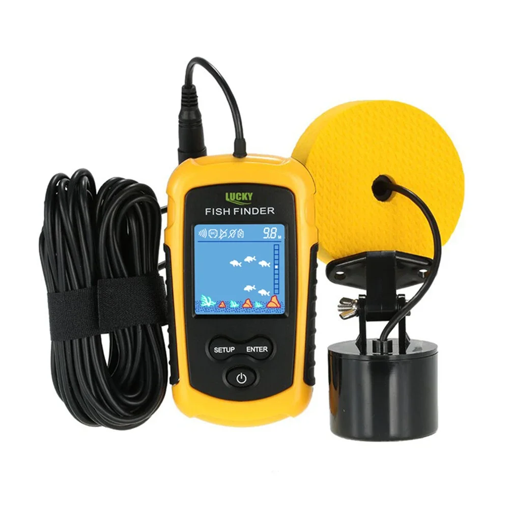 Şanslı LCD Renkli Ekran Taşına - Fish Finder Transducer incelemesi ve fiyatı