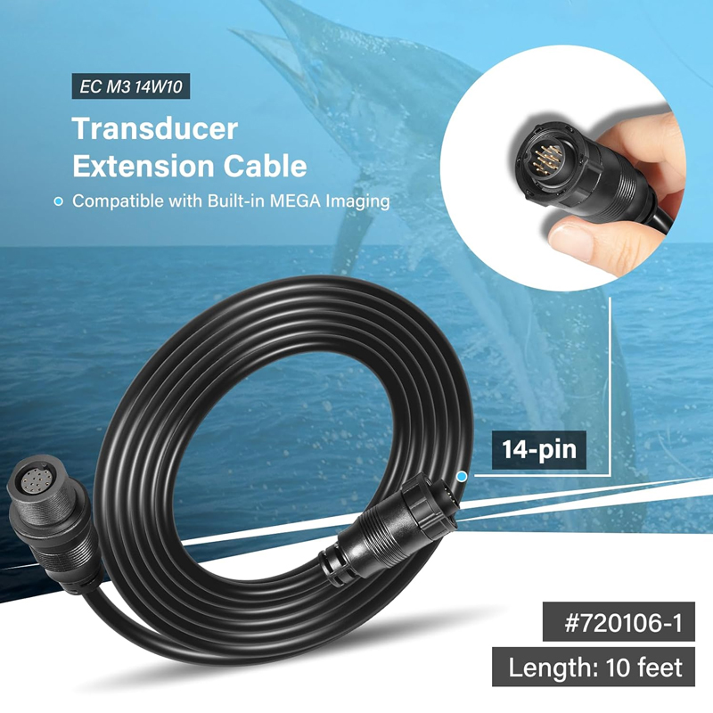Dönüştürücü Uzatma Kablosu 10F - Fish Finder Transducer incelemesi ve fiyatı
