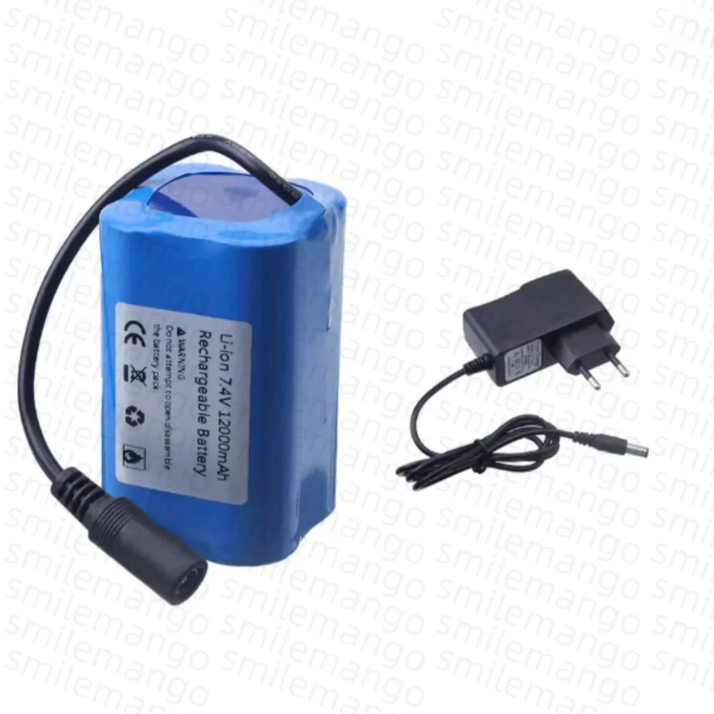 7.4V 12000mAh pil ile USB şarj - Fish Finder Charger incelemesi ve fiyatı