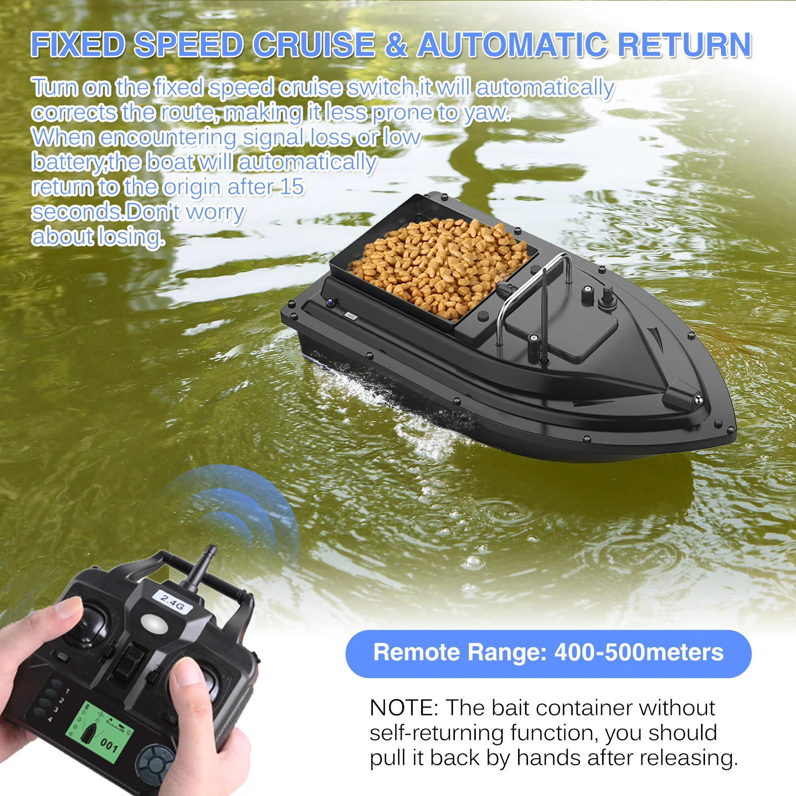 D16E GPS 12000mAh Balık Yemi T - Fishing Gps incelemesi ve fiyatı