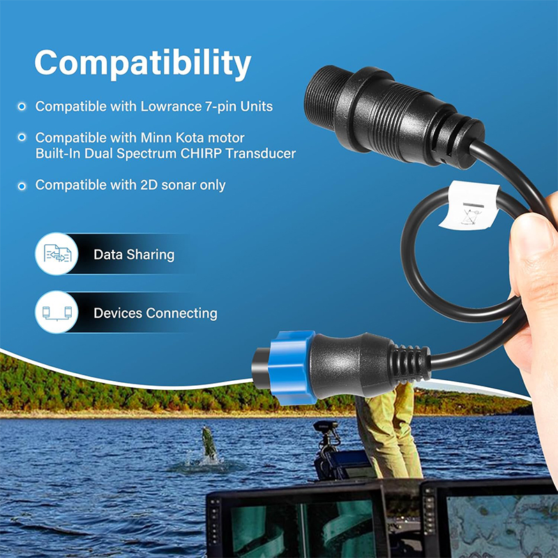 MKR-DSC-10 1852077 Lowrance 7  - Fish Finder Transducer incelemesi ve fiyatı