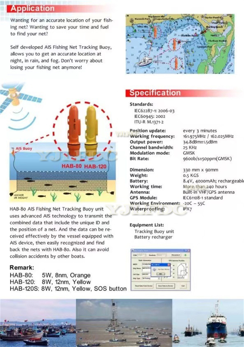 HAB-120S Balıkçılık şamandıra  - Fishing Gps incelemesi ve fiyatı