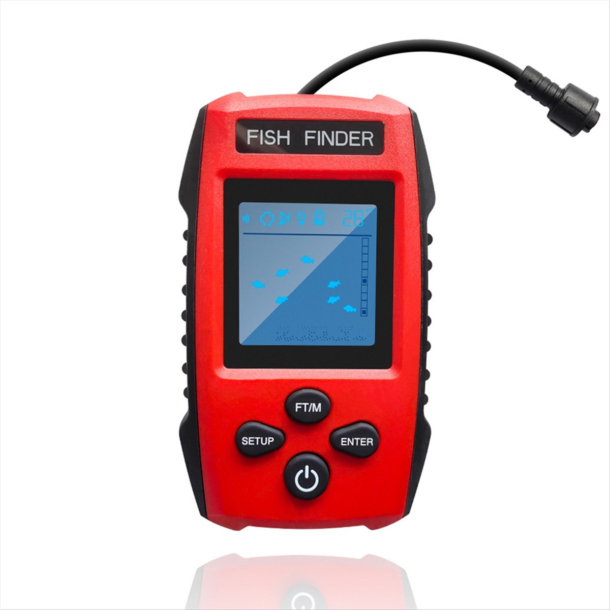 Renkli LCD Balık Bulucu Kablol - Fish Finder Transducer incelemesi ve fiyatı
