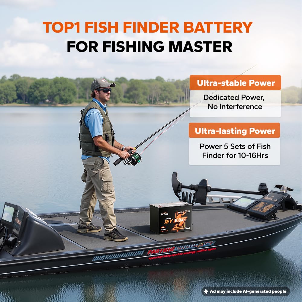 16V 100Ah Grup 27 LiFePO4 Pil, - Fish Finder Charger incelemesi ve fiyatı