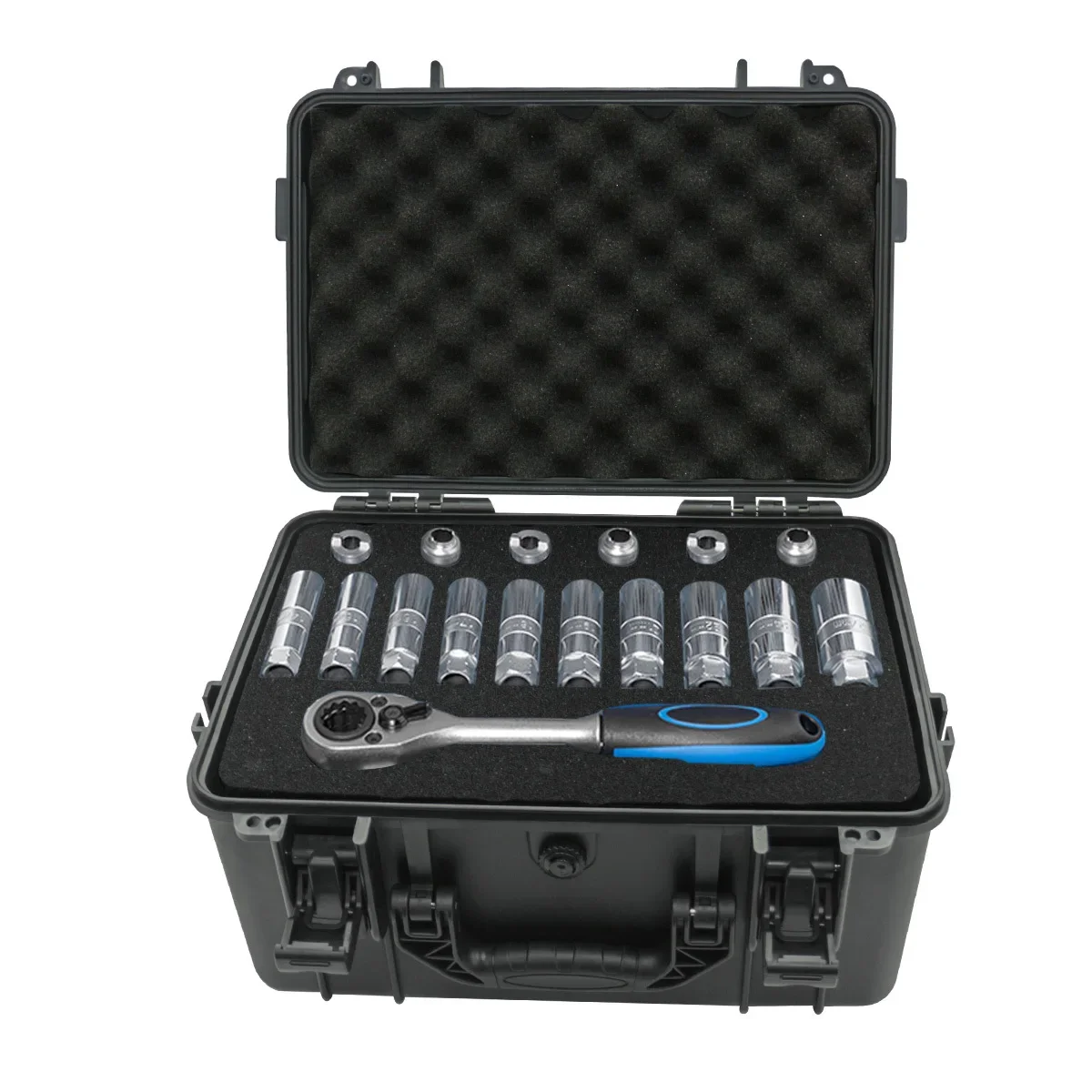 1 adet önceden kesilmiş sünger - Fish Finder Case incelemesi ve fiyatı