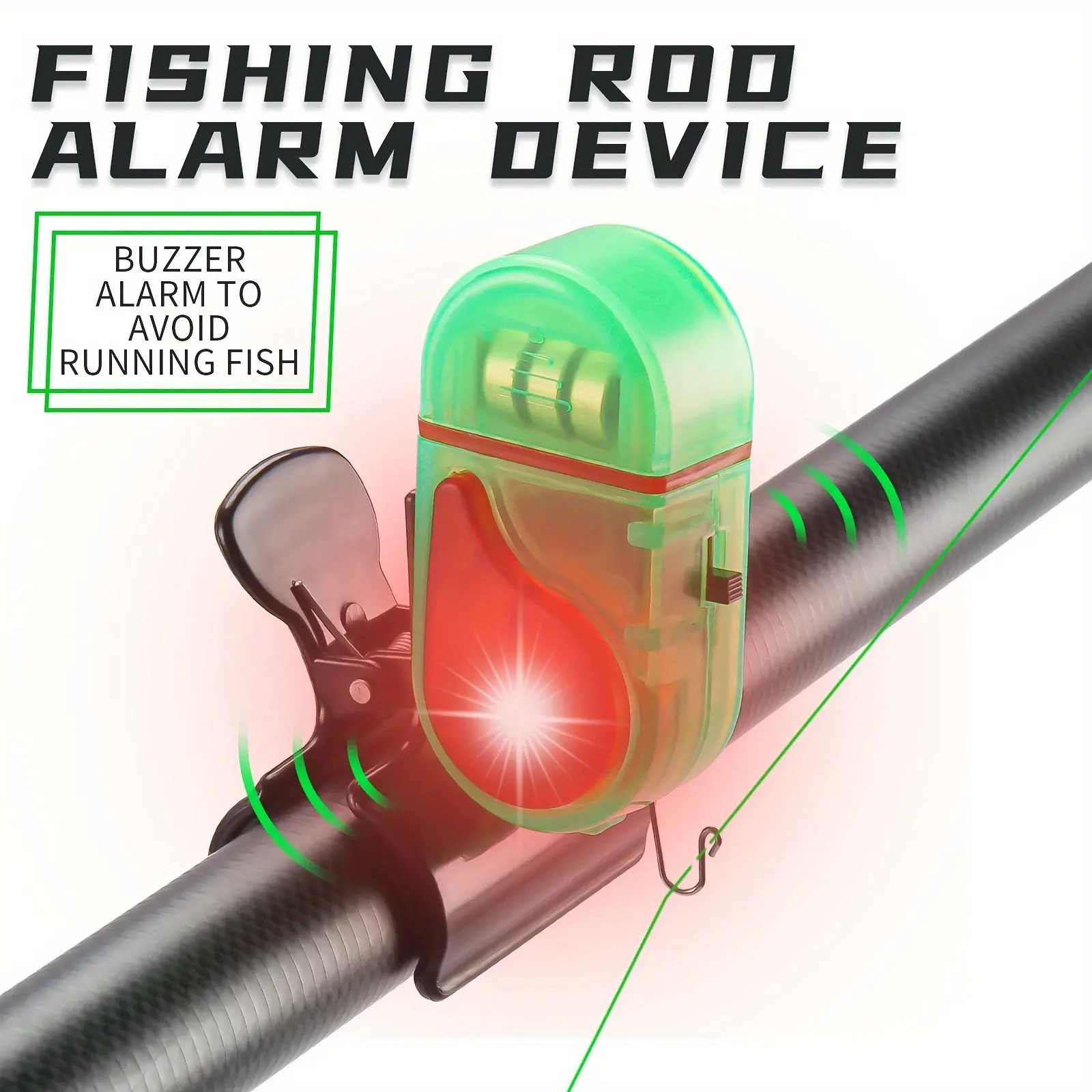 2 adet LED balık avı ısırık al - Fish Alarm incelemesi ve fiyatı