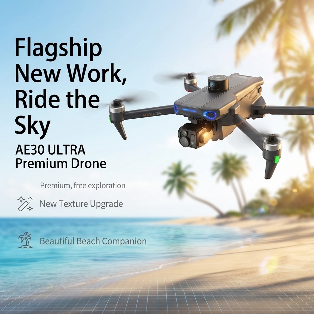YENİ AE30 Ultra GPS Drone 4K P - Fishing Camera incelemesi ve fiyatı